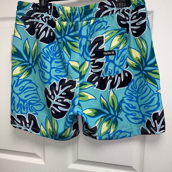 Hurley Mens Cannonball 17” Volley Swim Shorts Sz XL Stretch Hybrid NWT - Picture 5 of 8